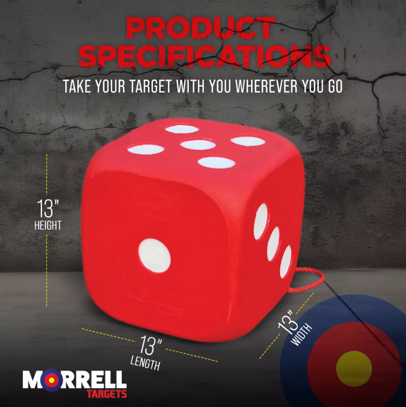 Morrell Targets High Roller Foam 6 Sided Archery Target