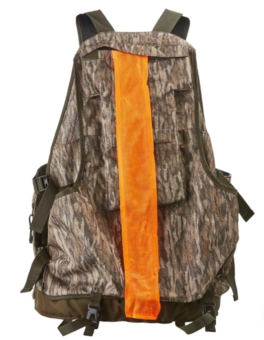 Ol' Tom Men's Time and Motion Easy Rider Turkey Vest Mossy Oak Bottomland