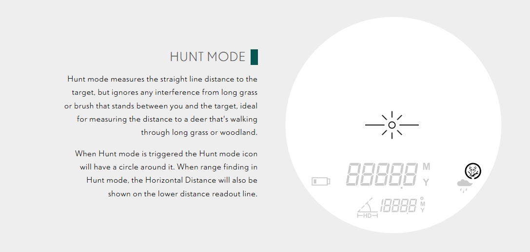 Hawke Laser Range Finder Vantage 600m