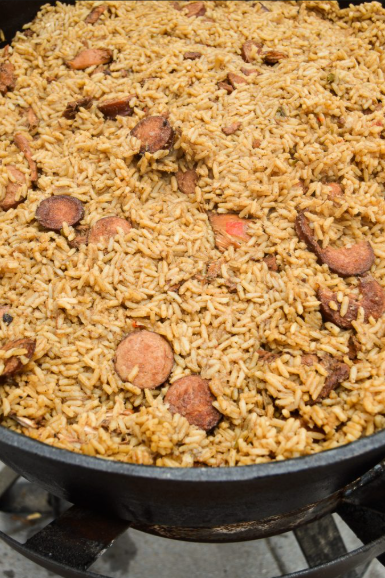 Cajun Chicken and Sausage Jambalaya