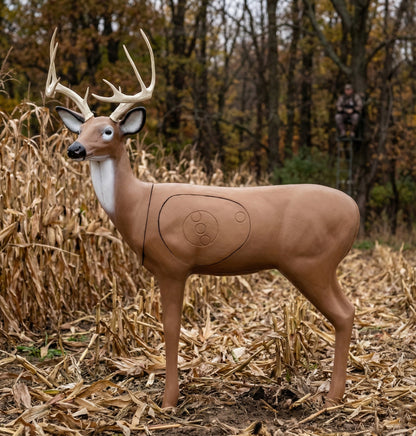 Real Wild 3D Alert Replaceable Vital Deer Buck Archery Target with EZ Pull Foam