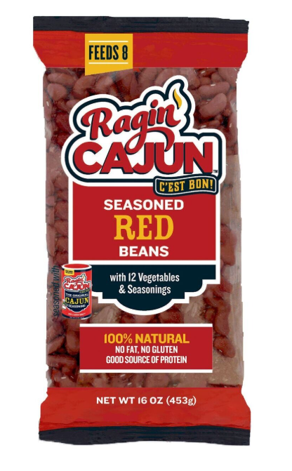 Ragin' Cajun Seasoned Red Beans 16 oz