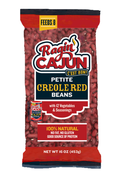 Ragin' Cajun Seasoned Petite Red Beans 16 oz