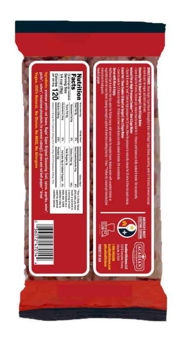 Ragin' Cajun Seasoned Petite Red Beans 16 oz