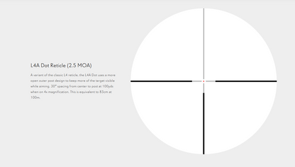 Hawke Vantage IR 4-12x50 L4A Dot Reticle