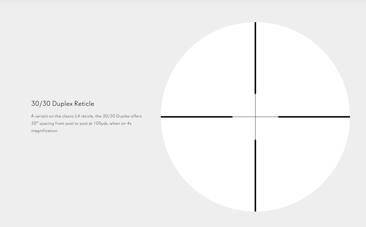 HAWKE Vantage 3-9x40 30/30 Duplex Reticle