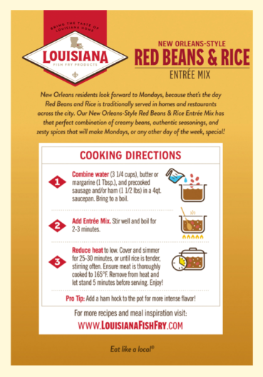 Red Beans & Rice Mix 7 oz