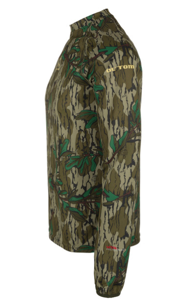 Drake Waterfowl Men‘s Early Bird LS Performance Crew – Greenleaf