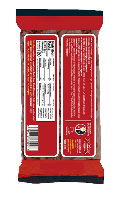 Ragin' Cajun Seasoned Red Beans 16 oz