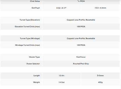 HAWKE Vantage 3-9x40 Mil Dot Reticle