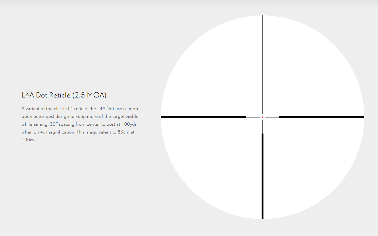 Hawke Vantage IR 3-9x50 L4A Dot Reticle