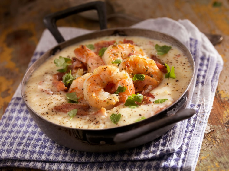 Ragin’ Cajun Authentic Shrimp & Grits