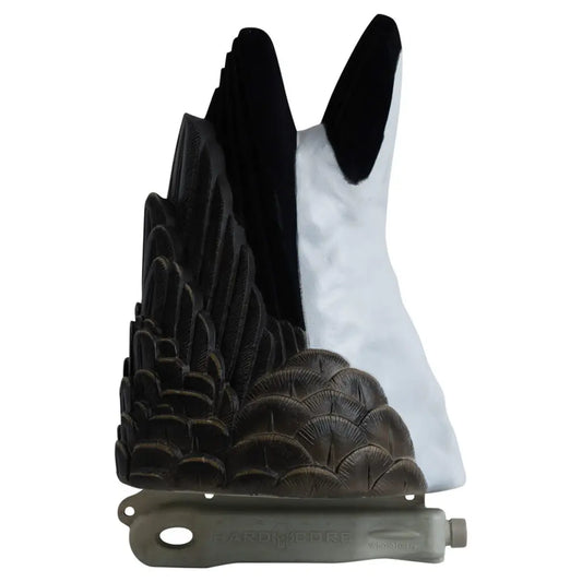 Field Series Canada Goose Feeder Butt Decoys – Flocked 2 Pack