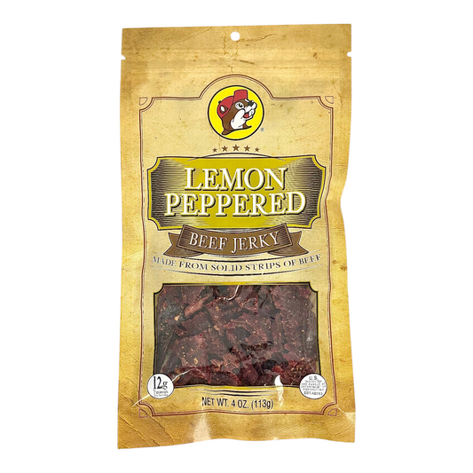 Lemon Peppered Beef Jerky