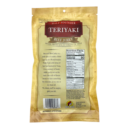 Teriyaki Beef Jerky