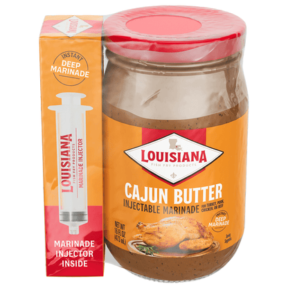 Cajun Butter Marinade with Injector, 16 oz