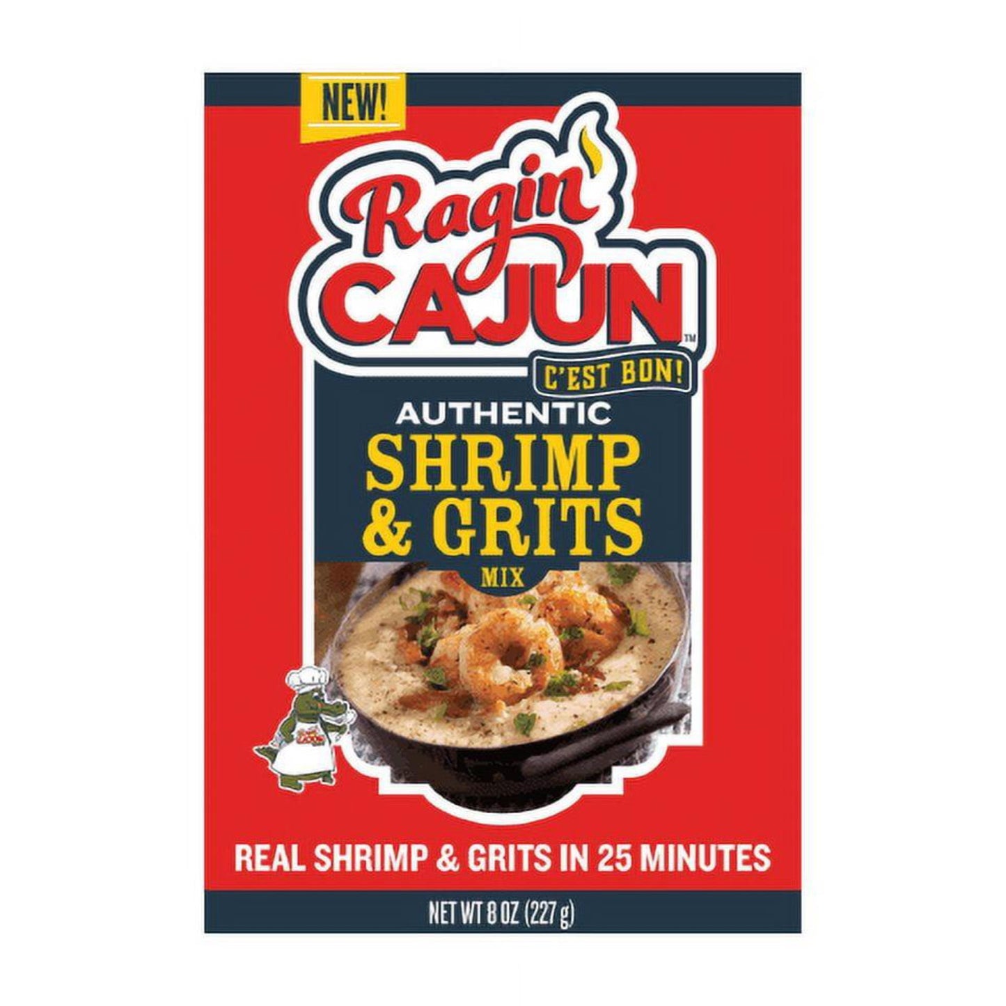 Ragin’ Cajun Authentic Shrimp & Grits
