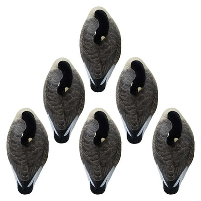 Rugged Series Canada Sleeper Shell Decoys – Flocked Head 6 Pack